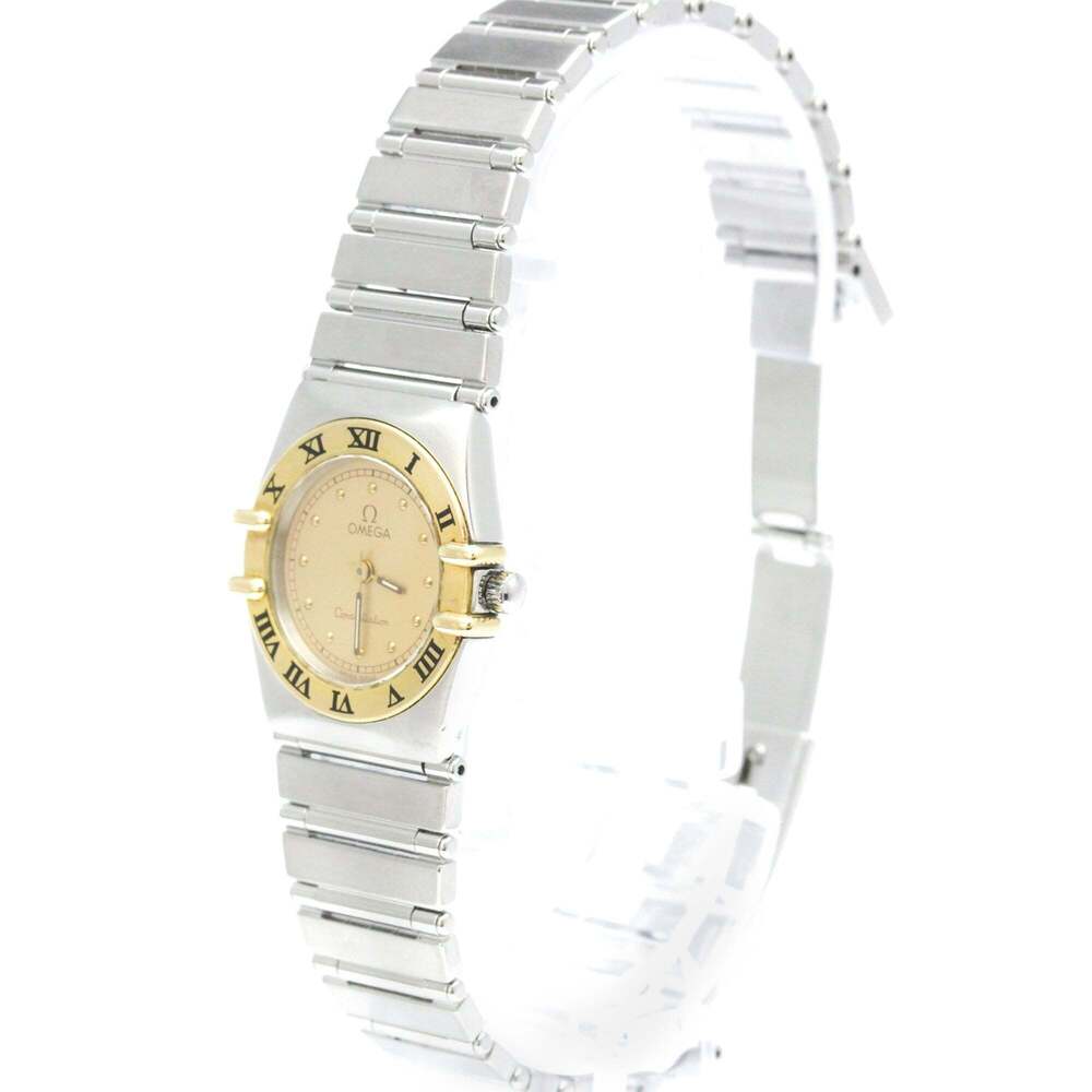 Omega Constellation Quartz Stainless Steel and Yellow Gold 22